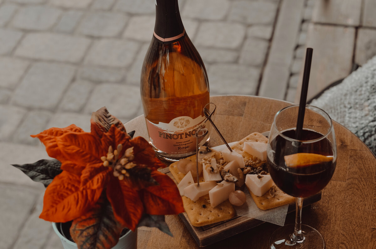 Розовое игристое вино «Pinot Noir» от Минского завода игристых вин