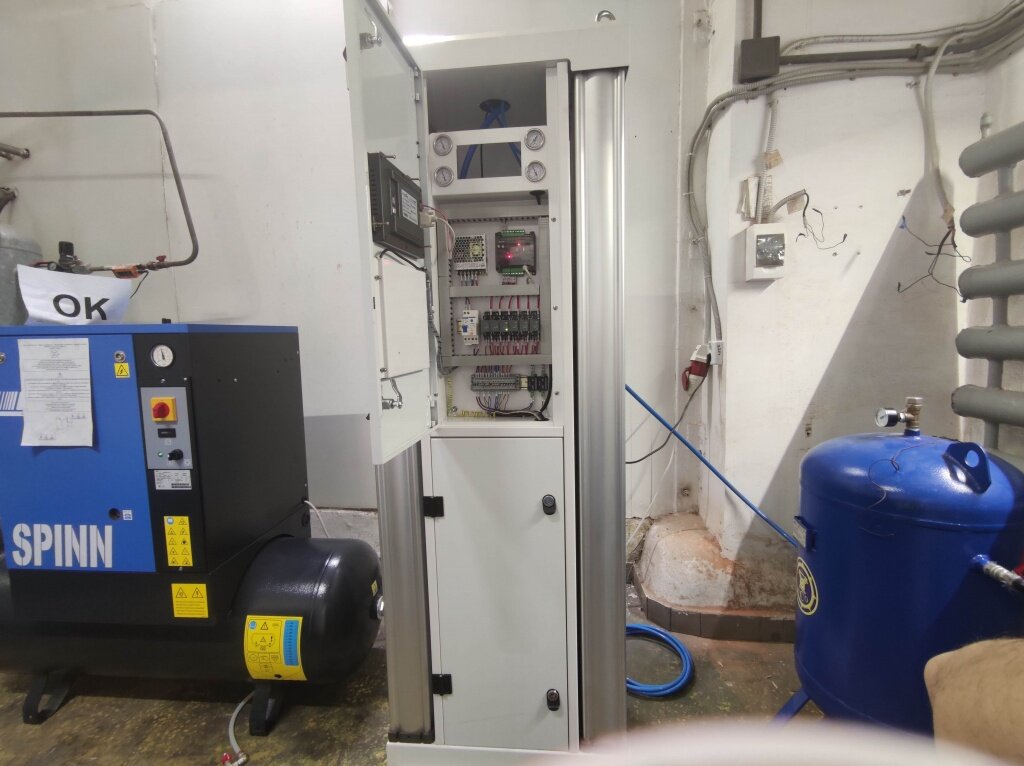 Генератор азота в алюминиевом исполнении