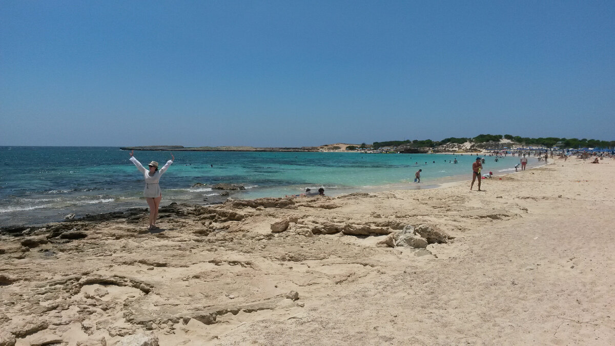 Кипр. Айя-Напа. Пляж Макронисос