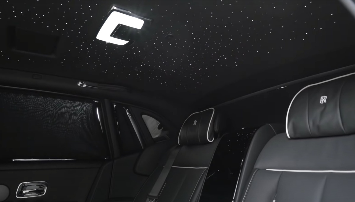 Салон Rolls-Royce Phantom
