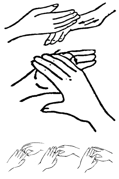 Самомассаж кистей - техника движений