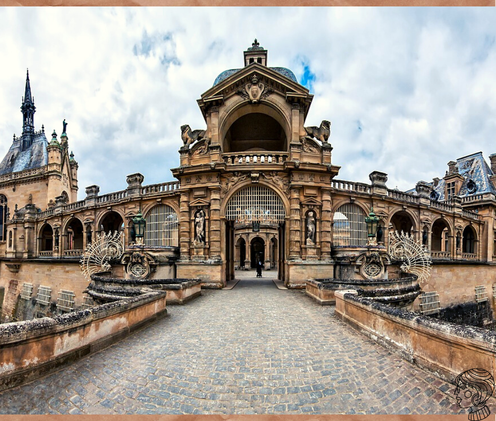 Дворец Шантийи, изображение использовано с www.pixabay.com