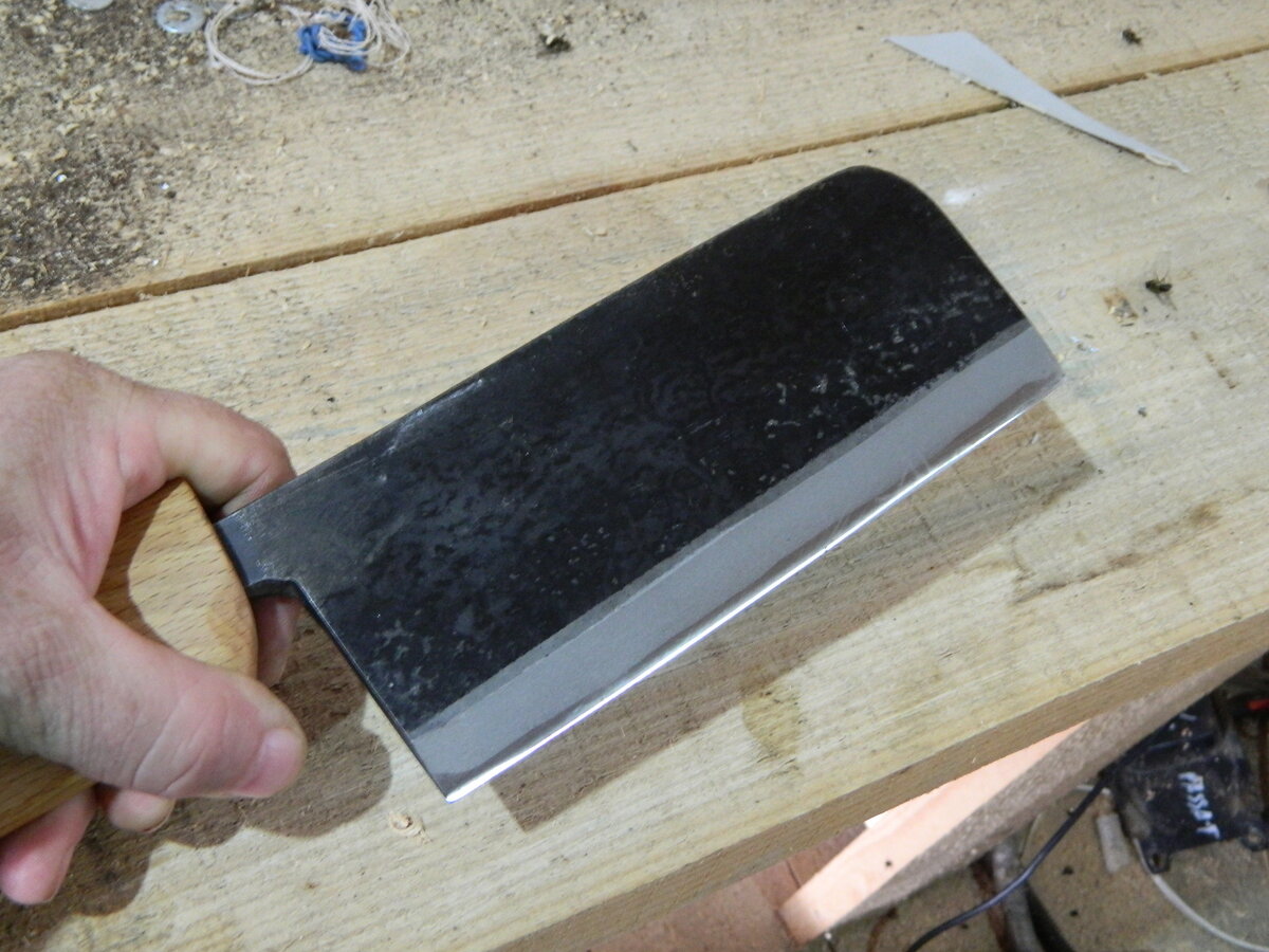 Вот так выглядит клинок.