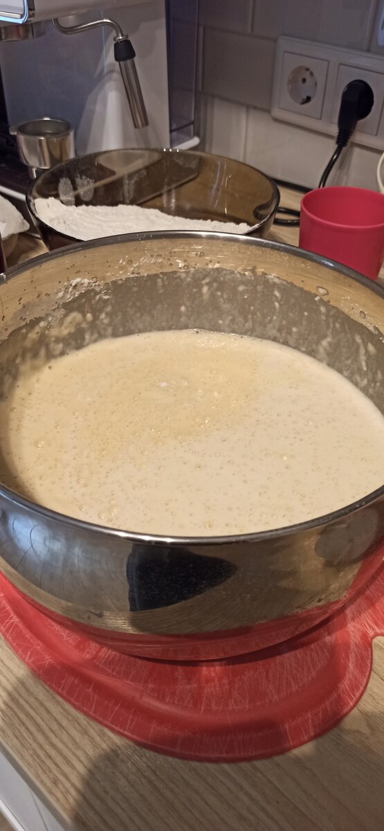 Готовая опара