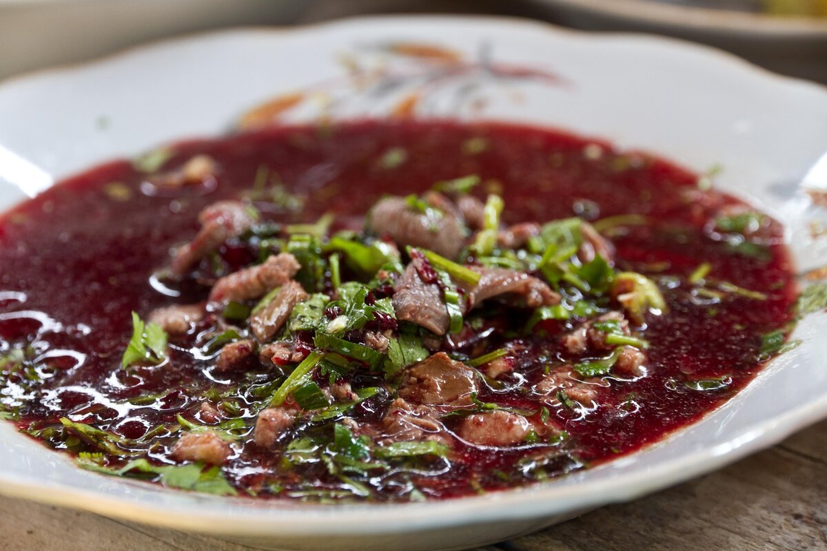 Супчик из крови.