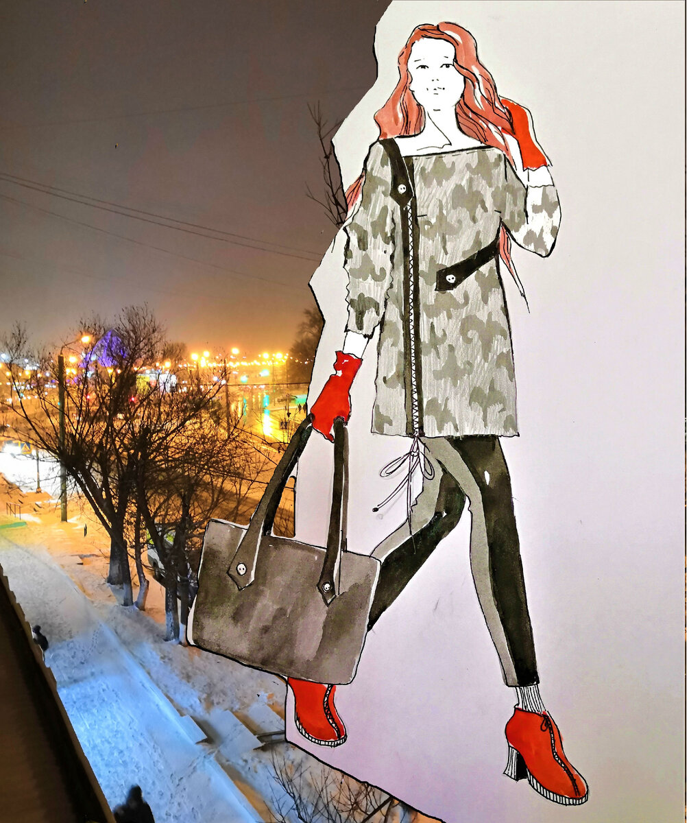 Прогулка по ночному городу....