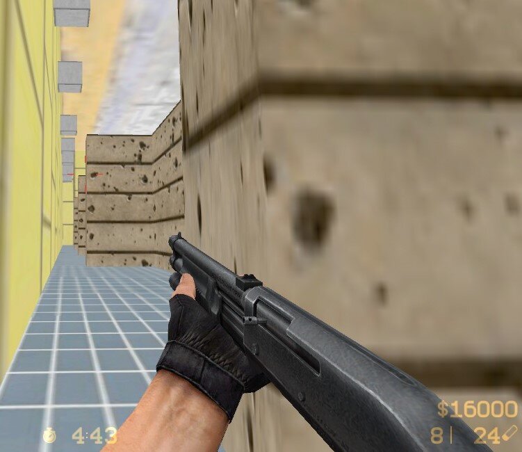 M3 (в игре LEONE 12 Gauge Super) — дробовик в серии игр Counter-Strike. Довольно дешевый, но после каждого выстрела требуется ручное досылание патрона, что делает скорострельность достаточно низкой.