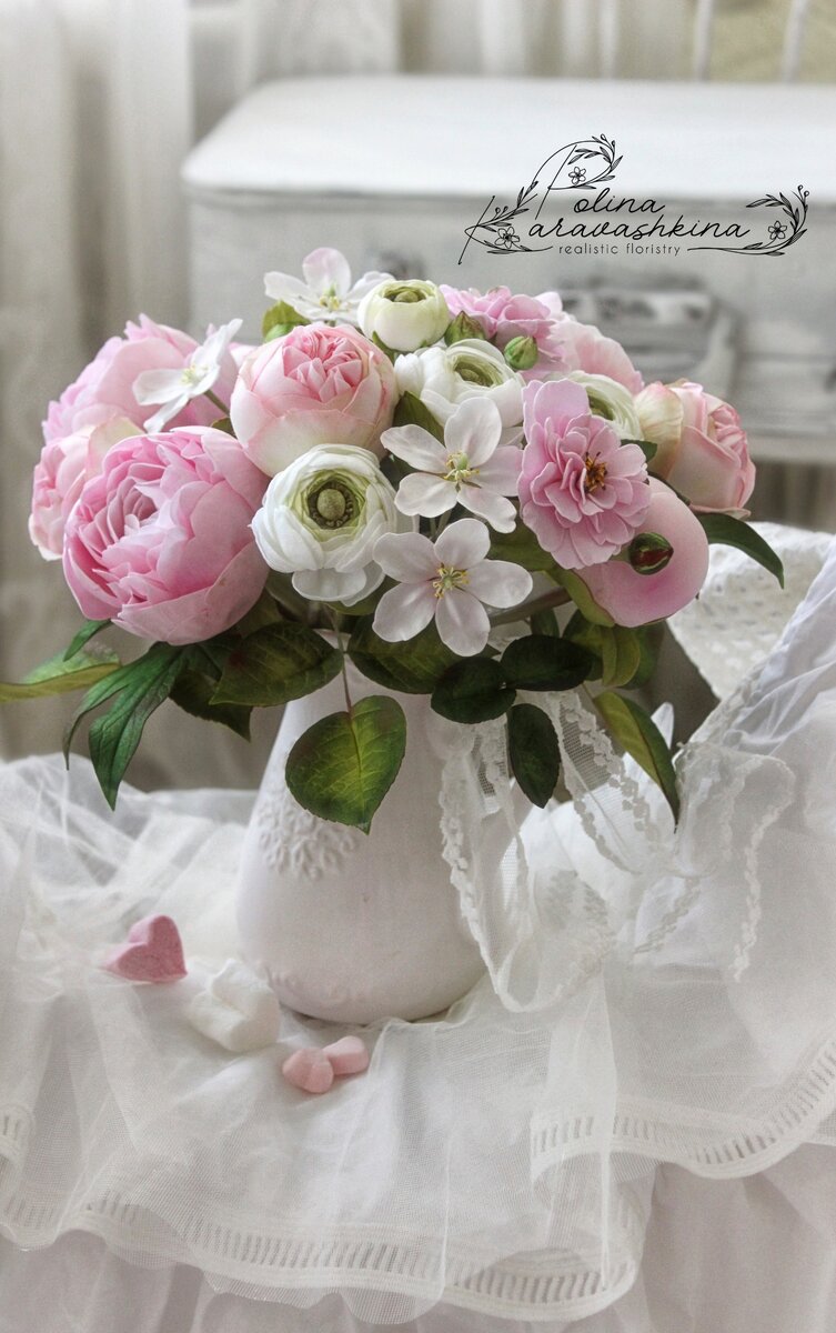 Эксклюзивный букет из фоамирана! Ручная работа!