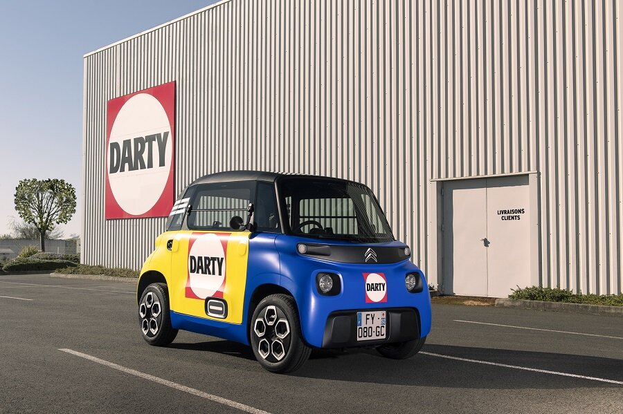 Citroën превратил пассажирский AMI в новый коммерческий электромобиль MY AMI CARGO