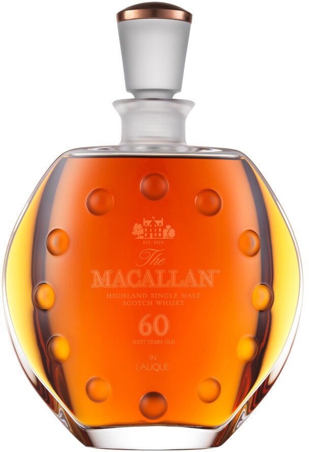 Виски Macallan in Lalique 60 years old