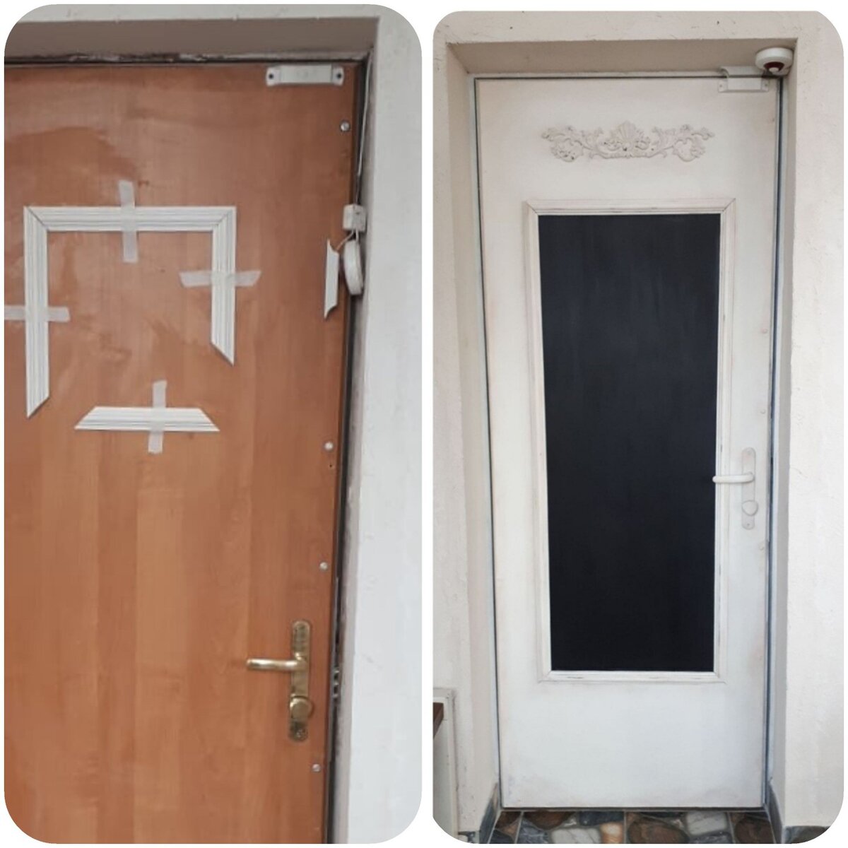 Покраска дверей без запаха: