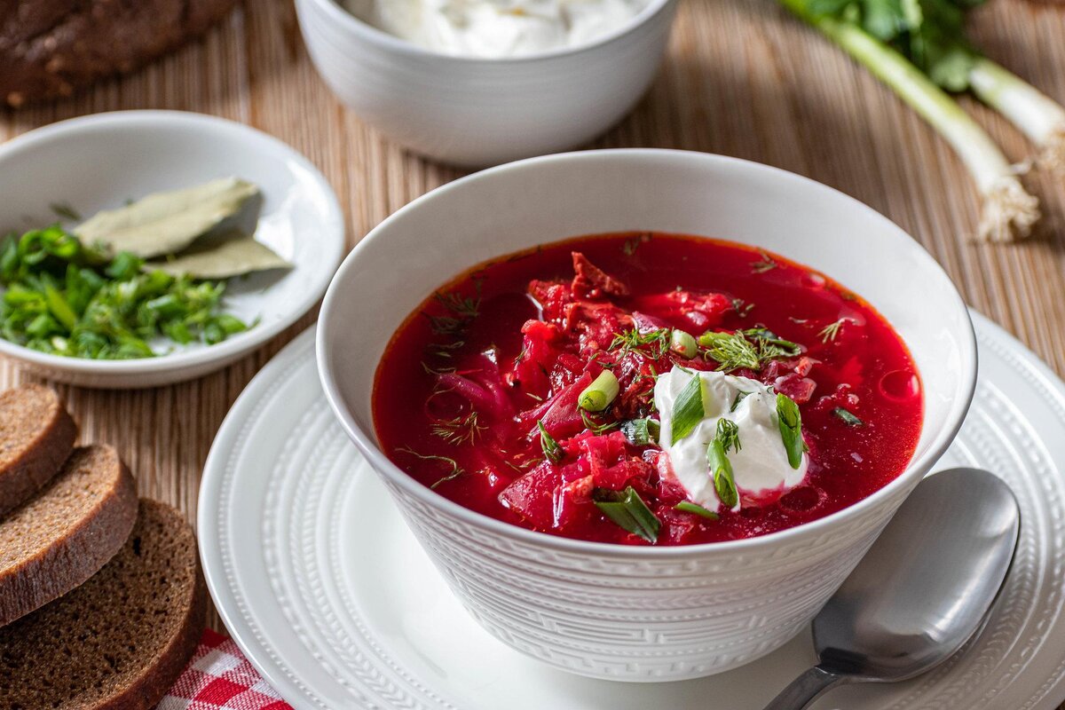 Борщ! Простой рецепт вкуснейшего борща.