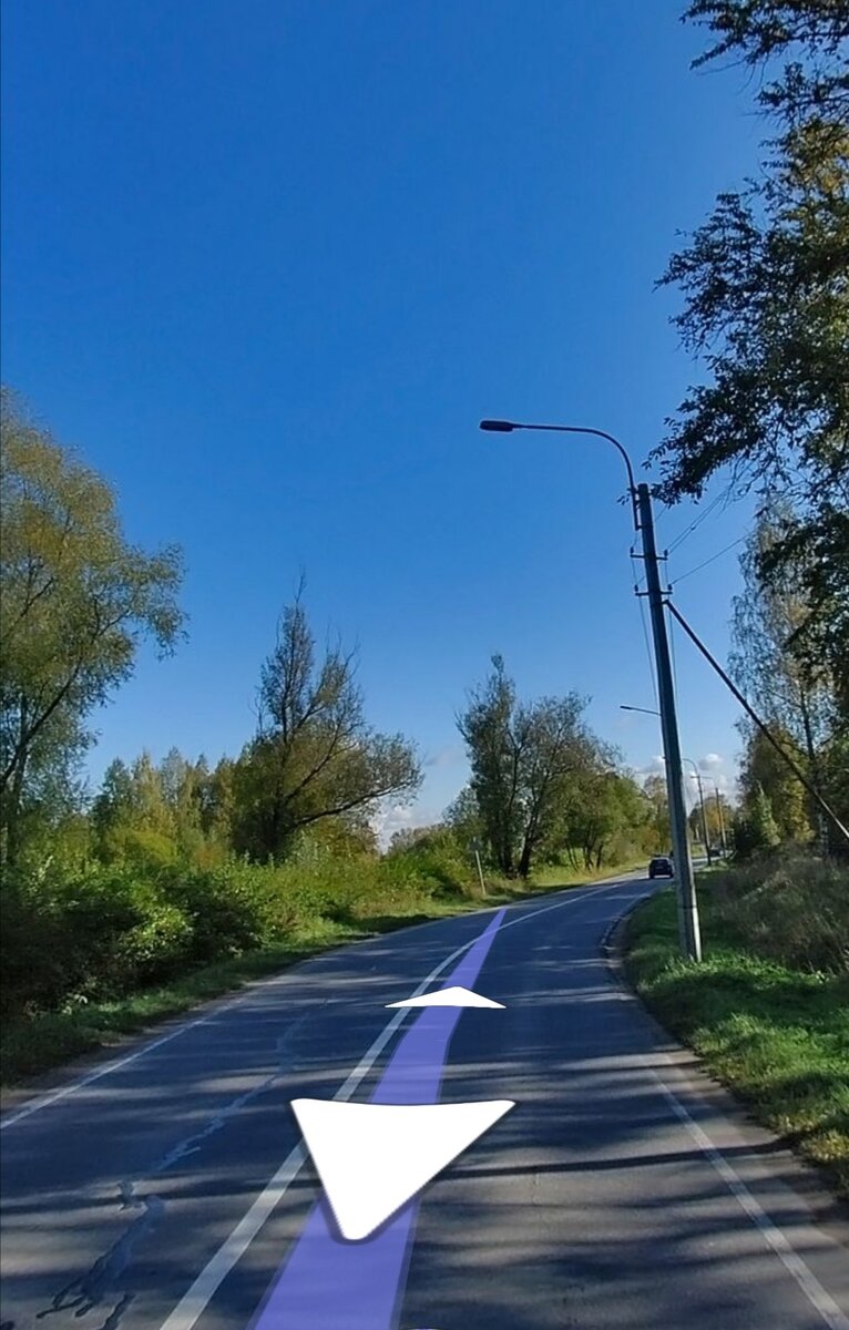 (Примерно в этом месте стояла старушка. Плюс было темно) 