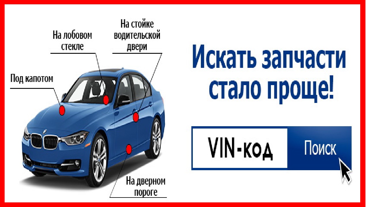 Vin код автозапчасти