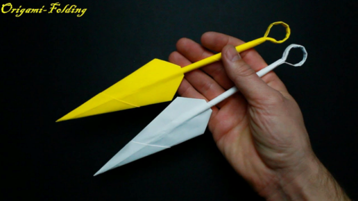 Видеоурок меч ниндзя оригами