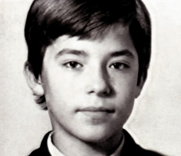 Женя Белоусов в детстве