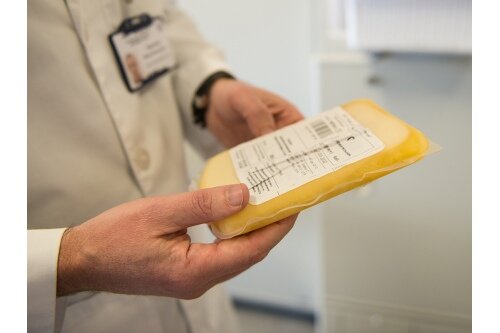 Так выглядит замороженная плазма 