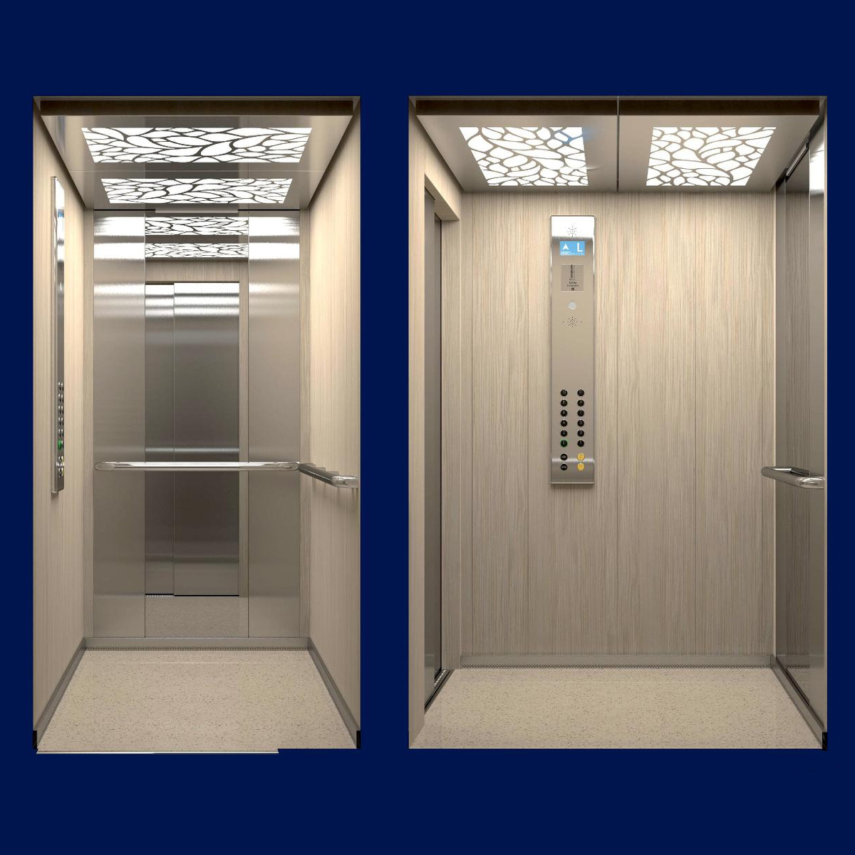 Пассажирский лифт без машинного помещения MOVEL Elegance