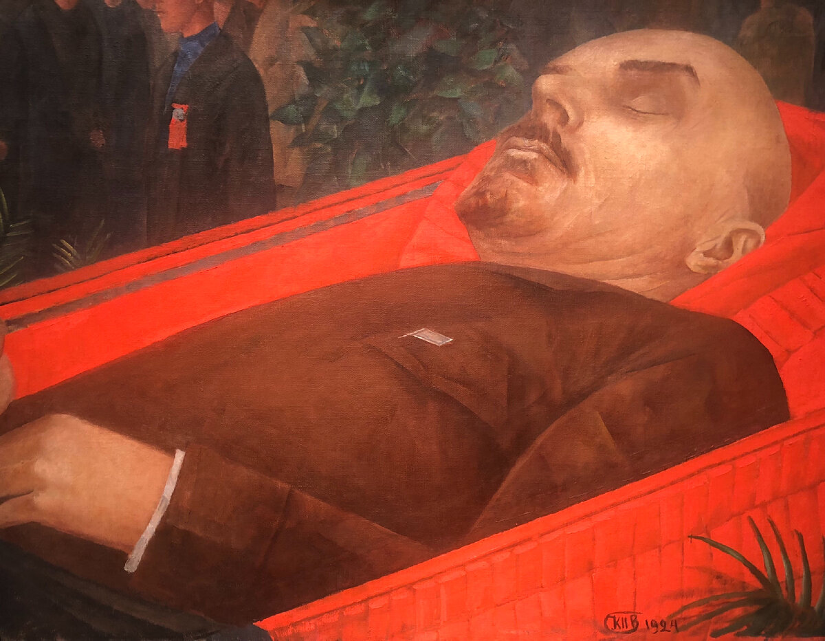 Ленин в гробу, К.С. Петров-Водкин