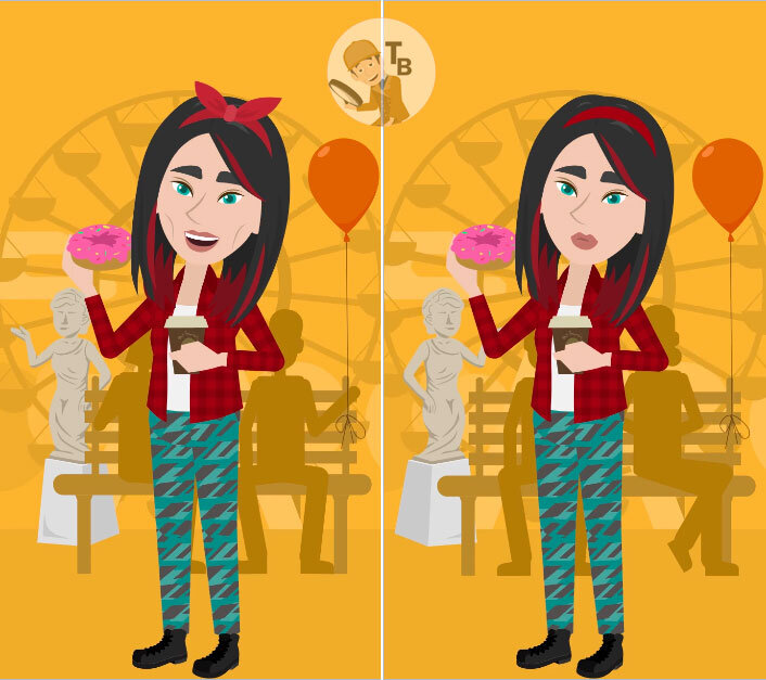 Сколько вы видите отличий на картинке? Источник: авторский коллаж