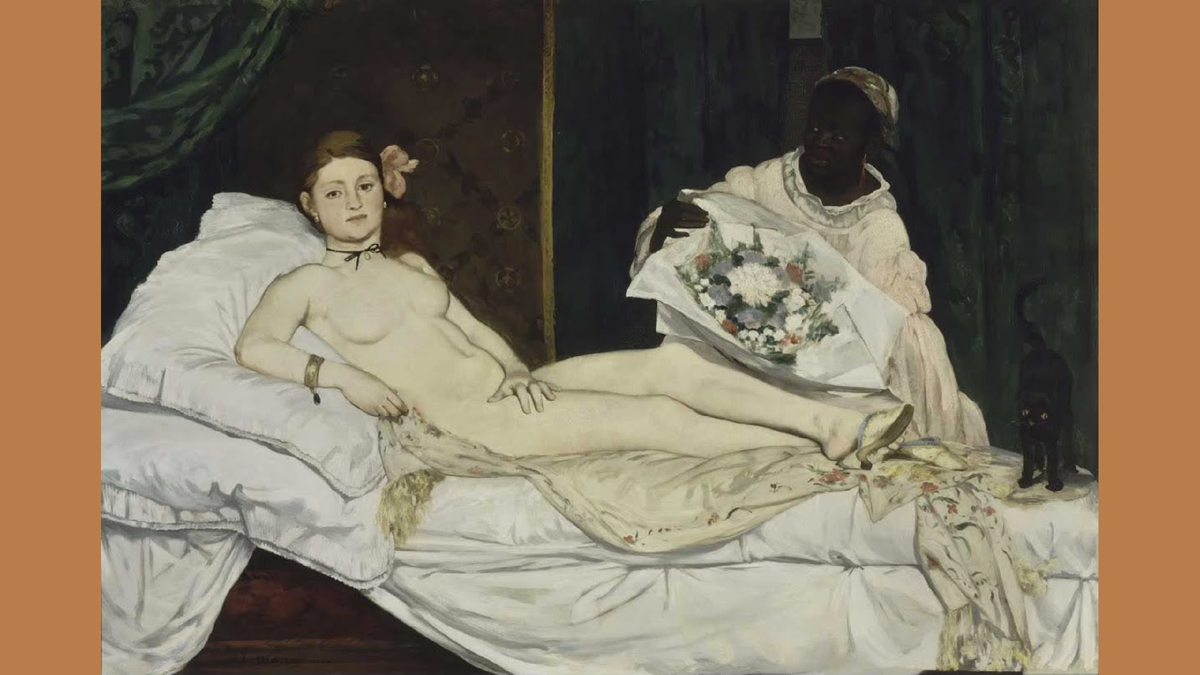 Эдуар Мане. Олимпия. 1863. Орсе, Париж