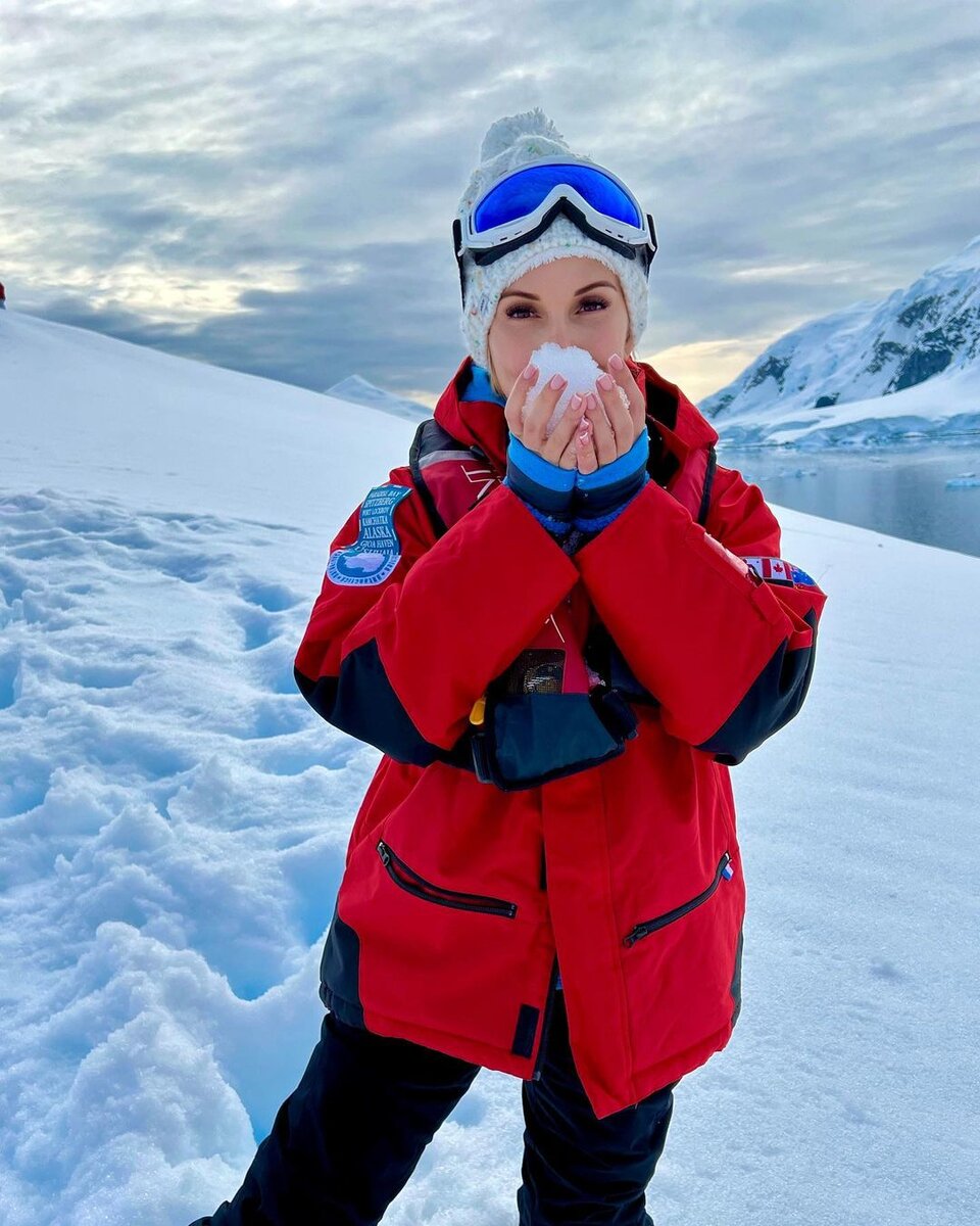 Ольга Орлова в Антарктиде. Источник фото: Инстаграм