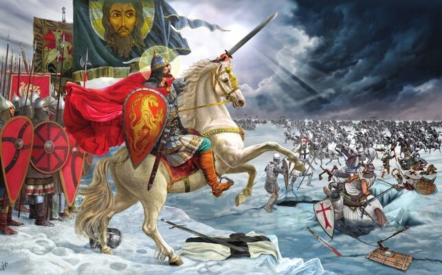 Ледовое побоище.