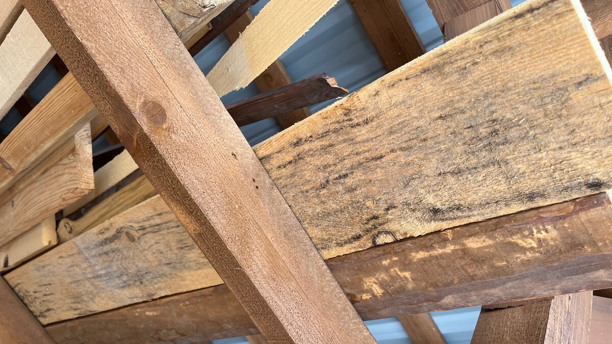 Доска из запасов, лежала навалом-результат