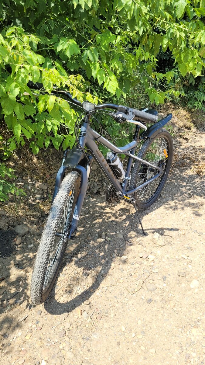 Фото идея мой "ВелоДруг в тенёчке:)" 