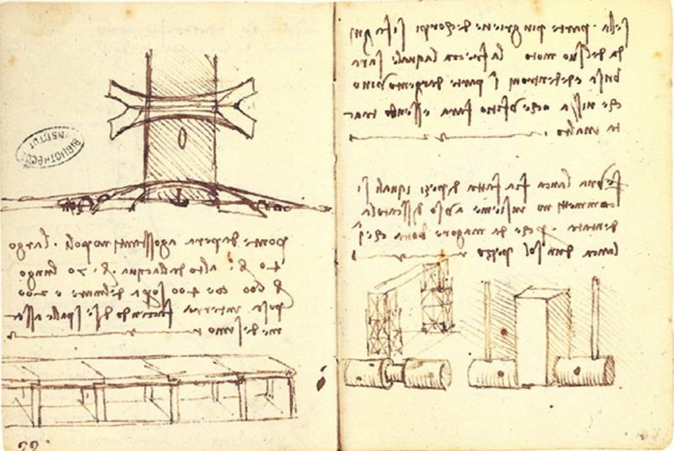 Мост по проекту леонардо да винчи
