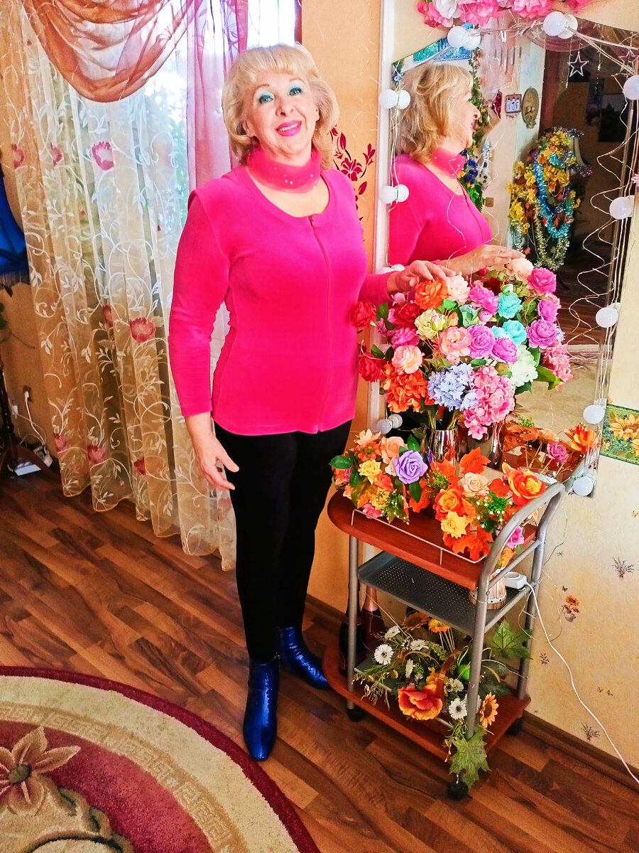 Ковалева в девичестве Свидинская Татьяна Эдуардовна. Мои цветочные композиции. 2022 год