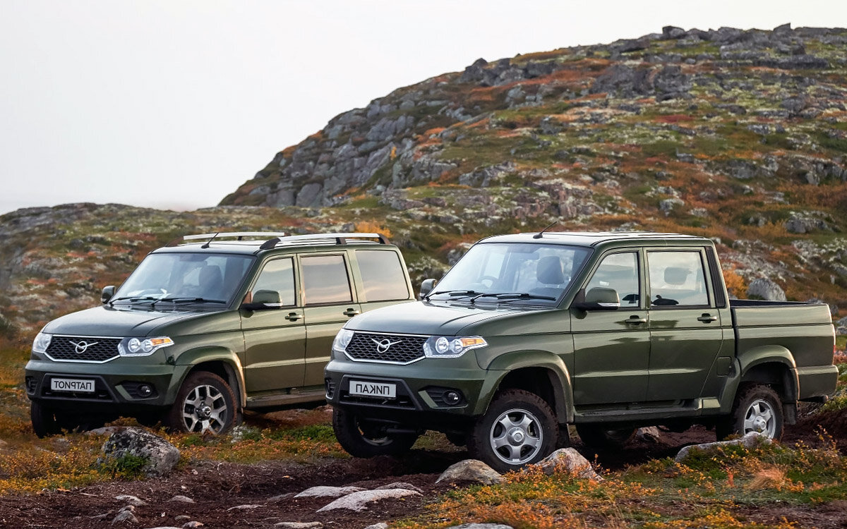 УАЗ Патриот и Пикап (2014-ХХ)