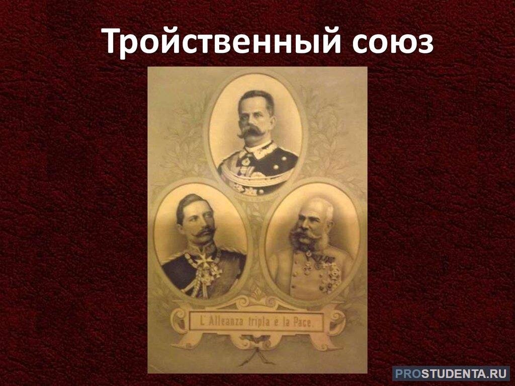 Тройственный союз картинки