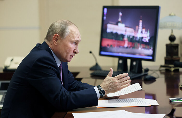    Президент РФ Владимир Путин.пресс-служба президента РФ