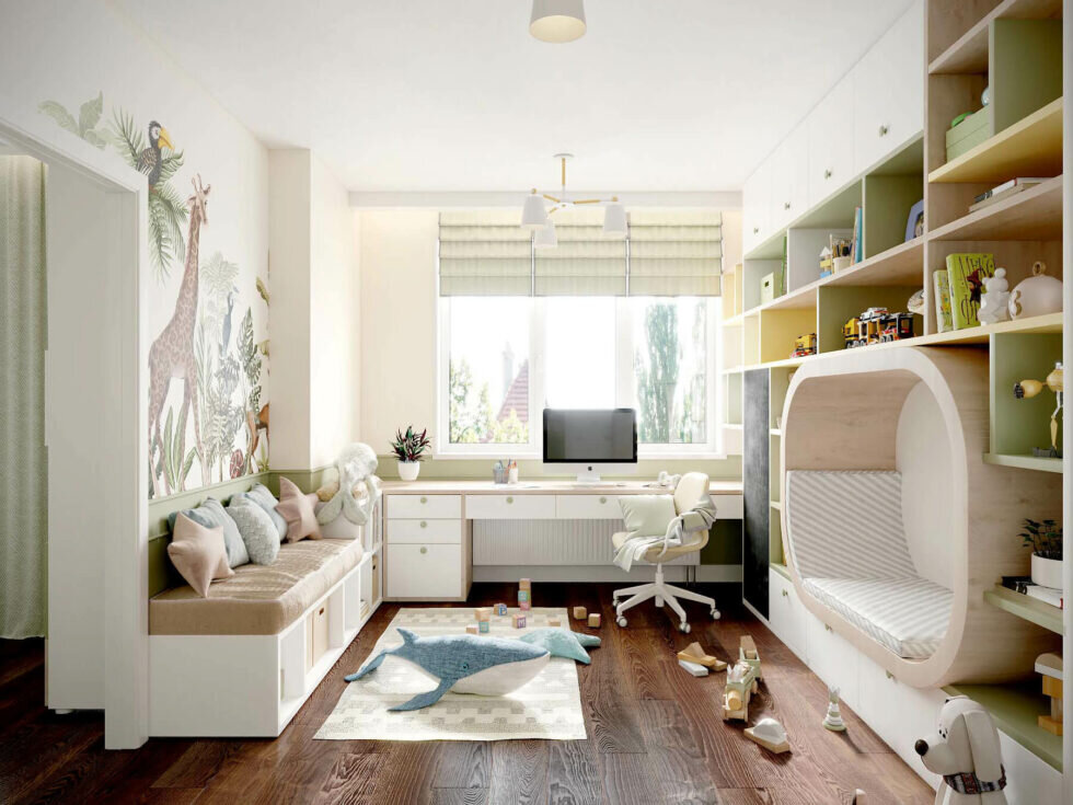 Рабочее место у окна