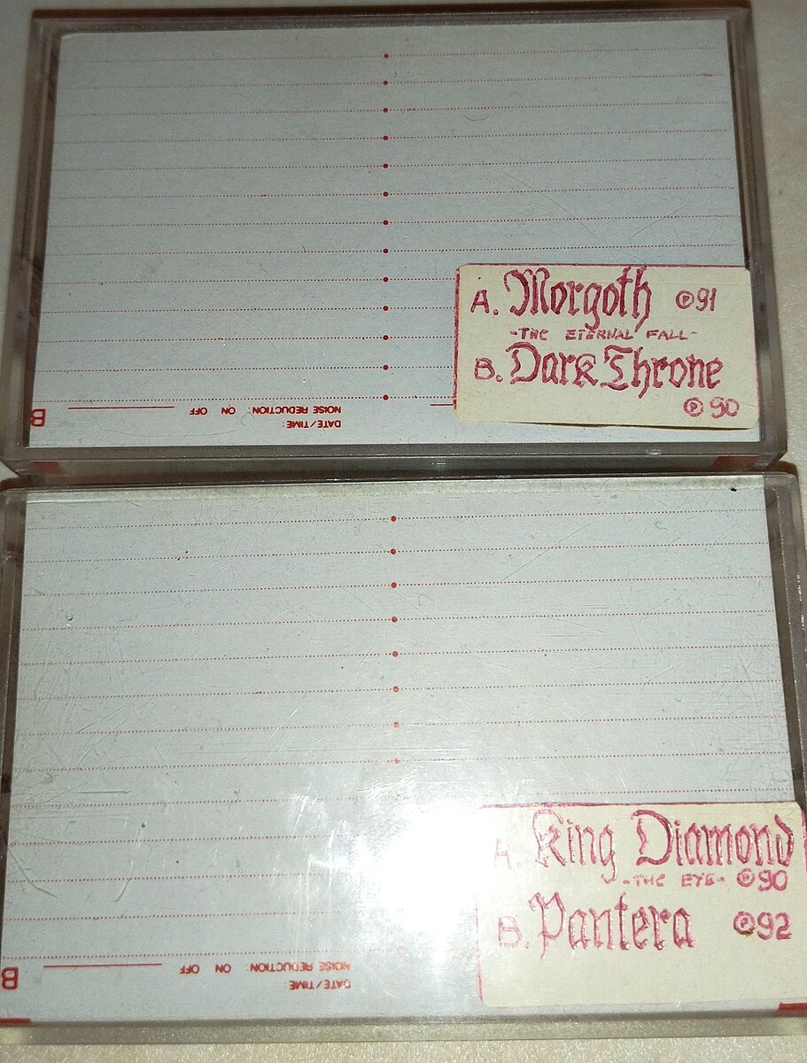 Аудиокассеты, часть 20. WNS D90 - лучше King Diamond с альбомом The Eye ...