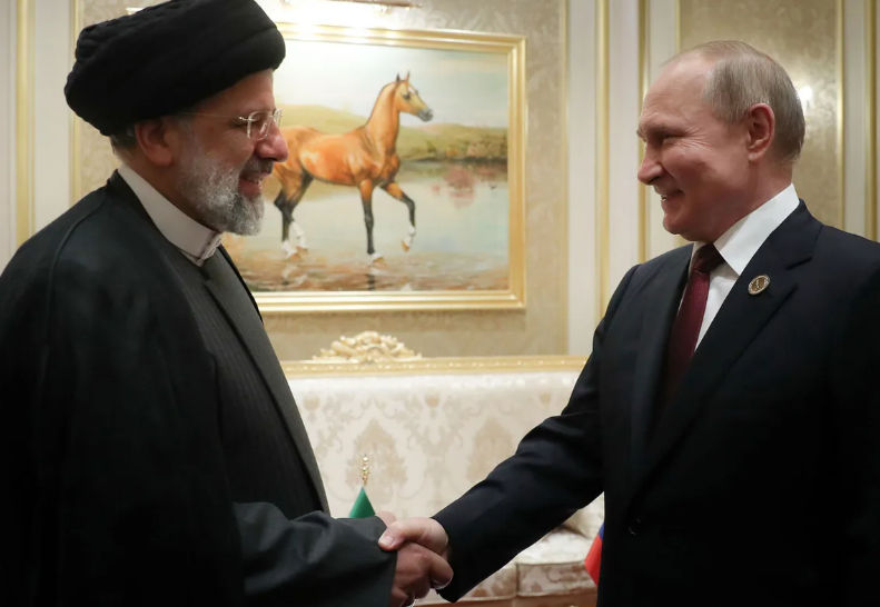 Эбрахим Раиси и Владимир Путин