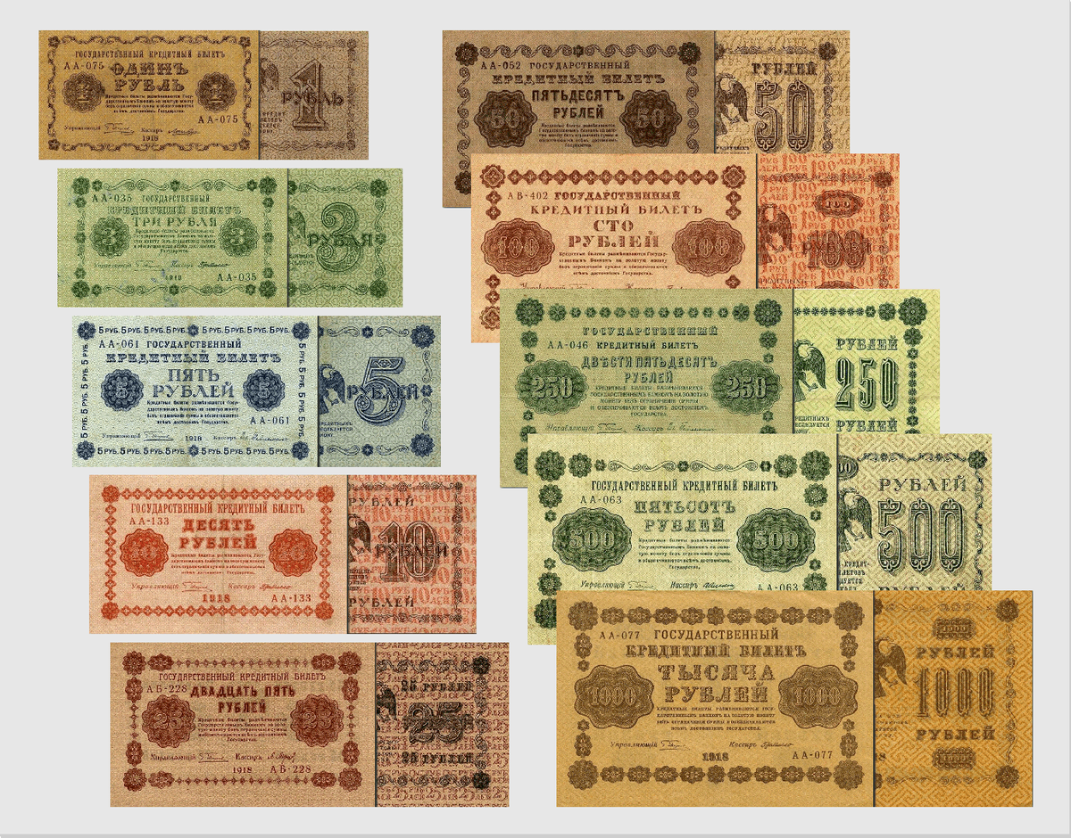 Образцы денежных знаков. 100000 Образца 1918. Телефон 1918 года. «Юнкерс-д1» образца 1918 года.