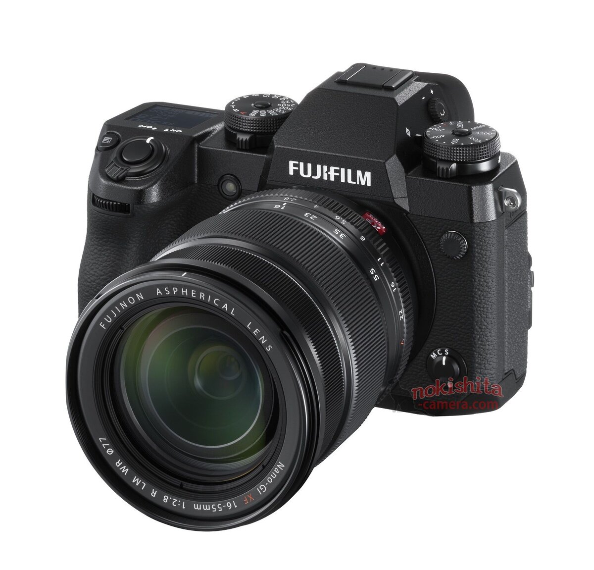 The first pictures of the upcoming Fuji X-H1 camera leaked online and they look very similar to the mockup done by FujiAddict back in December last year.