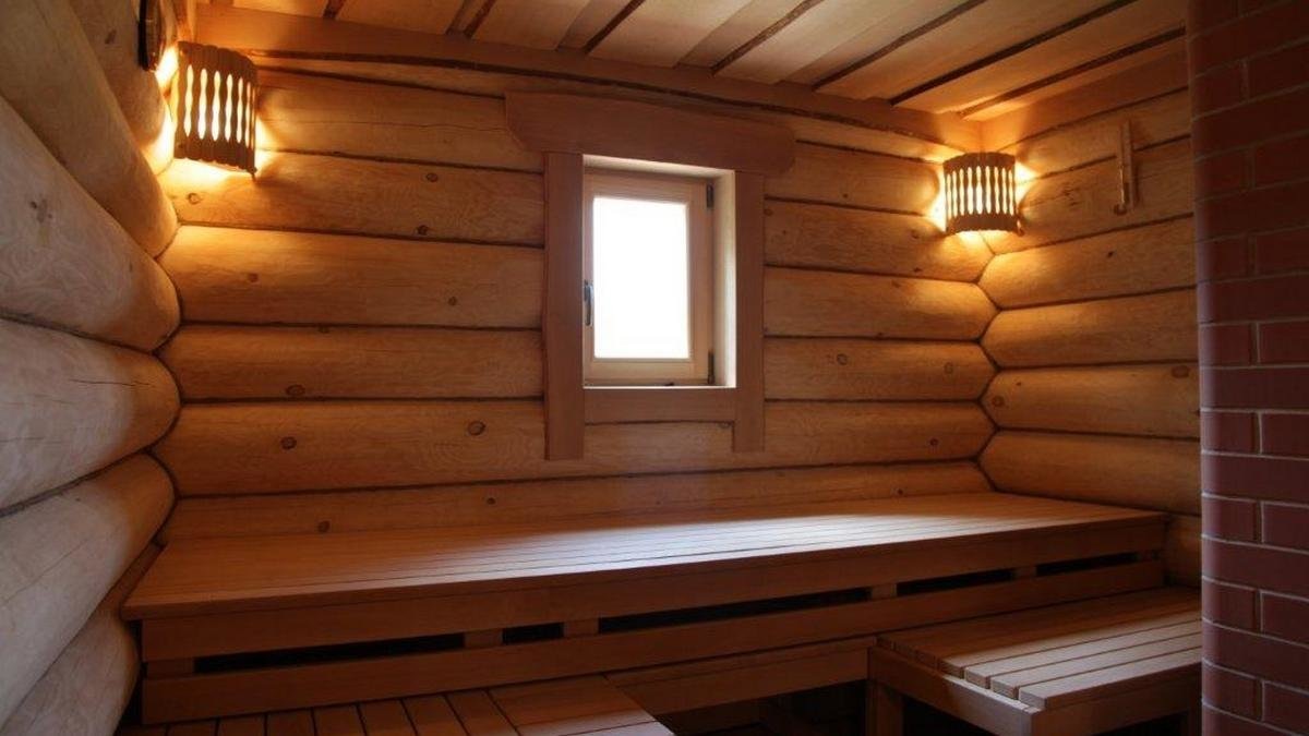 Бревенчатая сауна