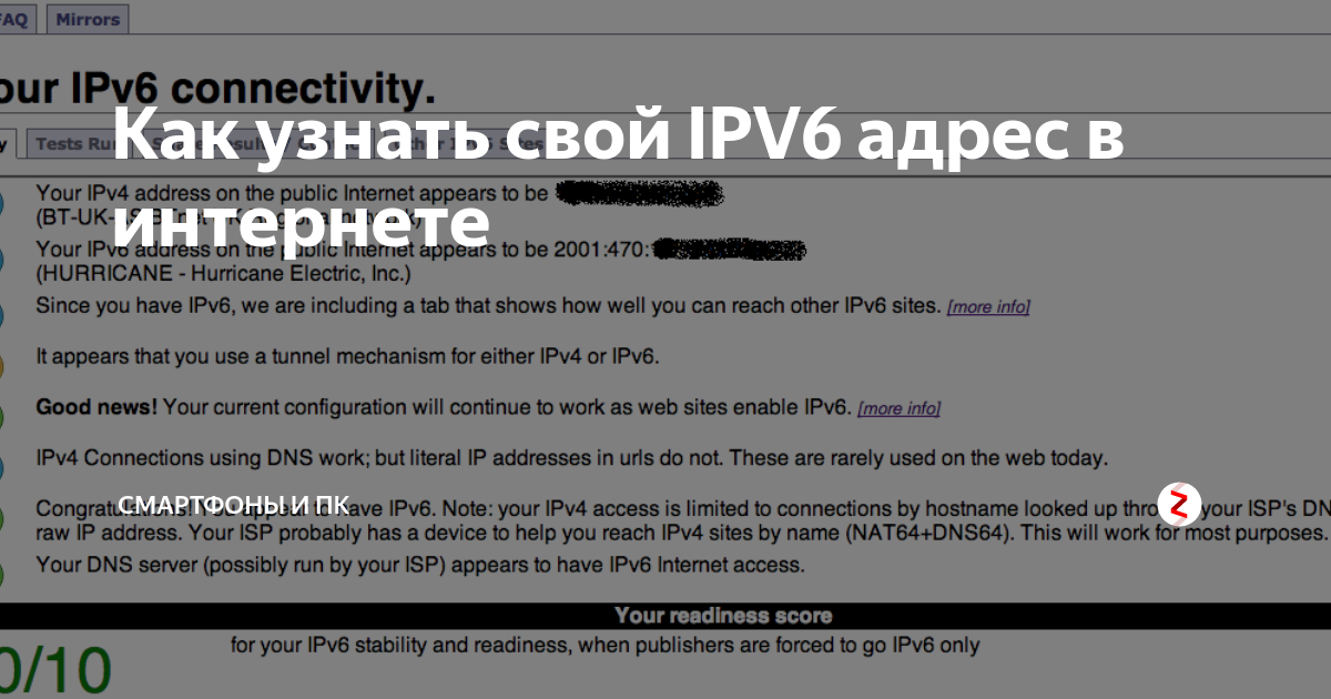 Генератор ipv6 адресов
