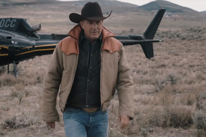 Кевин Костнер в сериале «Йеллоустоун»