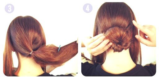 2. Коса-гирлянда из длинных волос