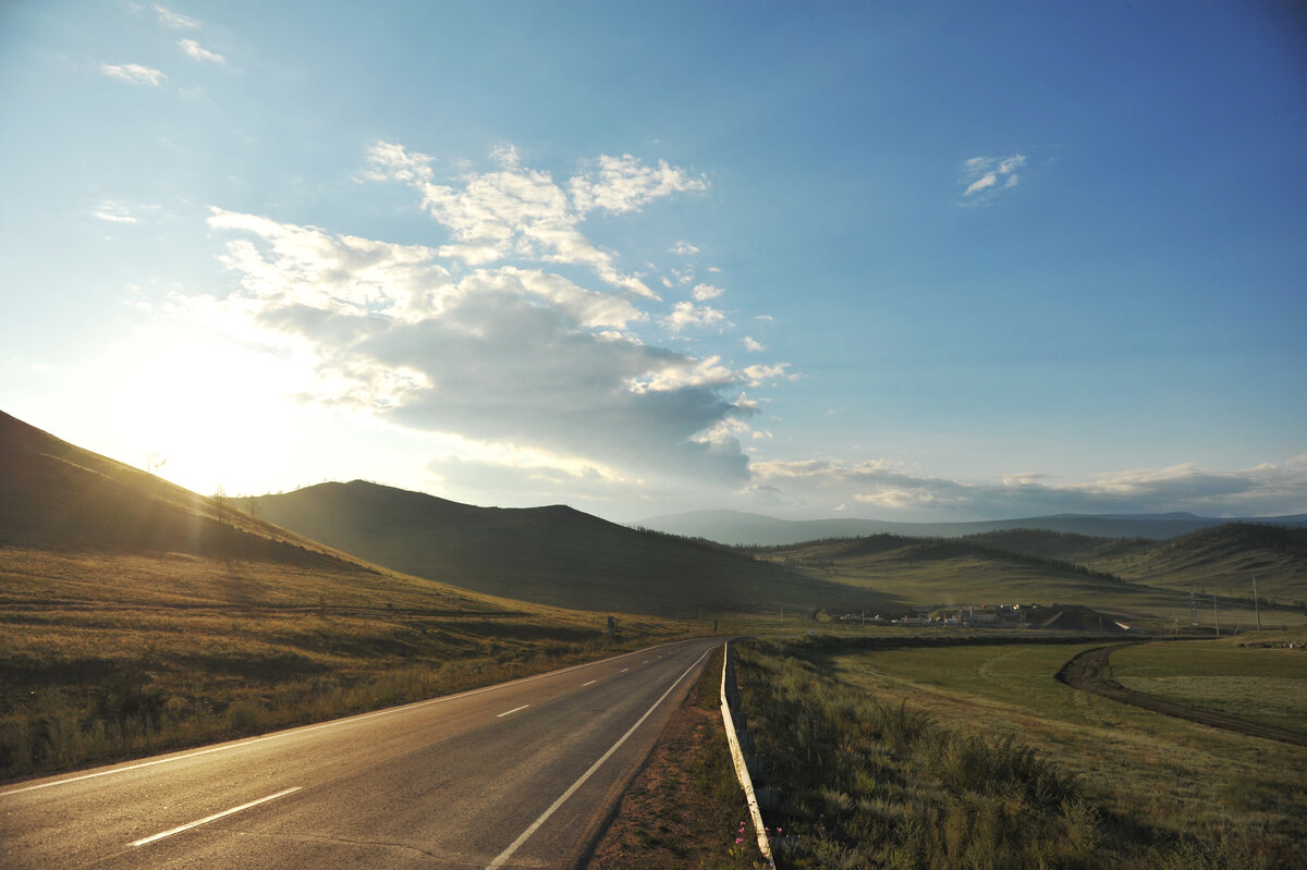 Дорога на Ольхон