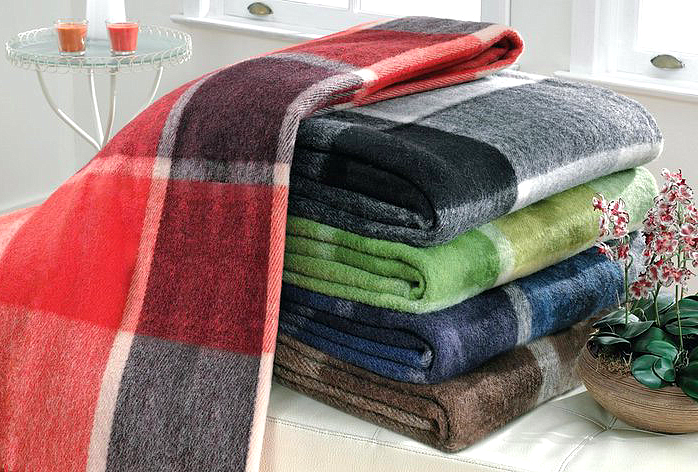Шерстяные одеяла