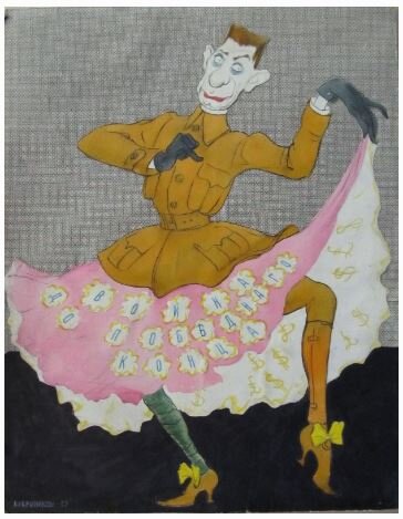 Кукрыниксы. "Керенский". 1957