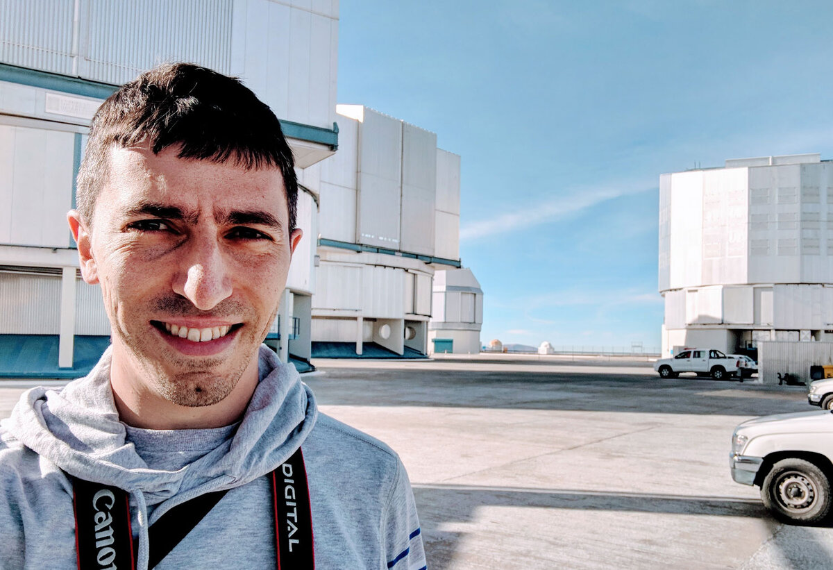 
 Карло Манара, астроном из Южноевропейской обсерватории