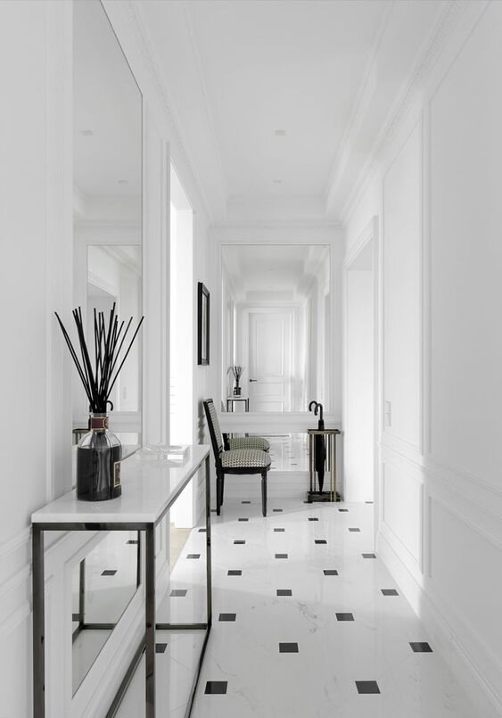 белый коридор