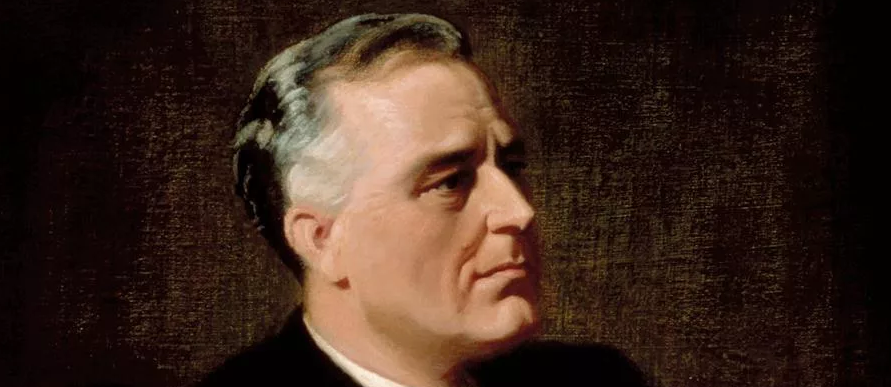 Франклин Рузвельт в Белом доме.