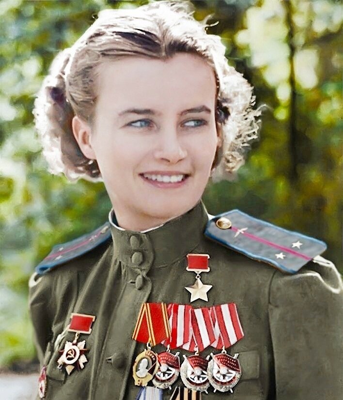 Герой Советского Союза Наталья Меклин (Кравцова)